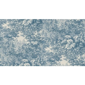 Forest Toile Blue S10402 (kuvatapetti)
