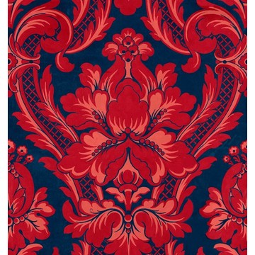 Venetian Damask Vermillion D00110