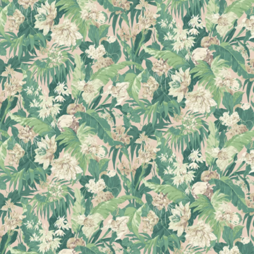 Tropical Floral Blush/Green BW45132/5