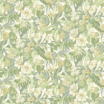 Tropical Floral Soft Green BW45132/4